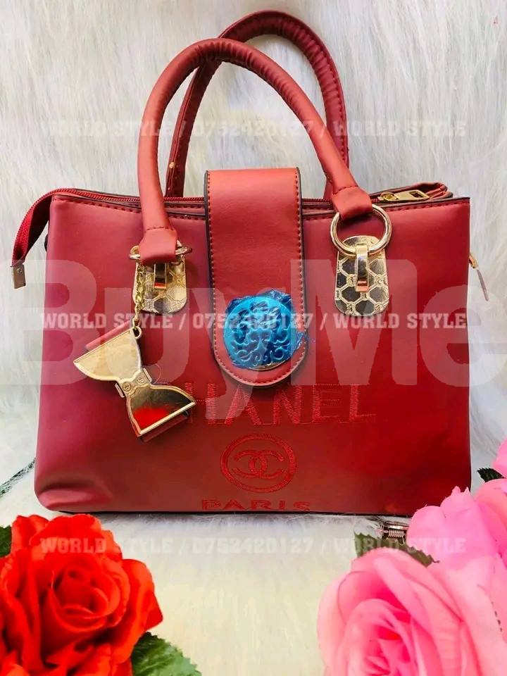 LEATHER MATERIAL LADIES HANDBAGS DESIGN