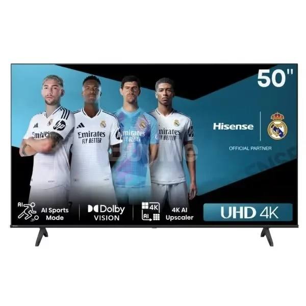 HISENSE 50” UHD 4K VIDAA SMART TV