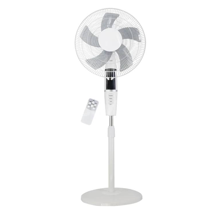 WIPRO STAND FAN WITH REMOTE - [5 BLADES/60W/16″]