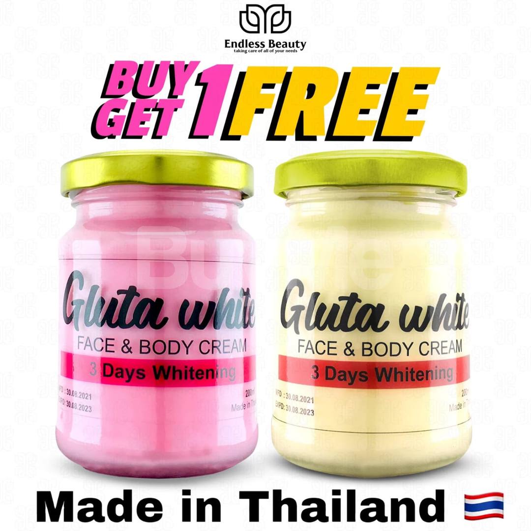GLUTA WHITE FACE AND BODY CREAM