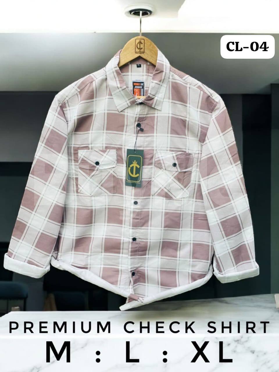 PREMIUM CHECK SHIRT FOR BOYS