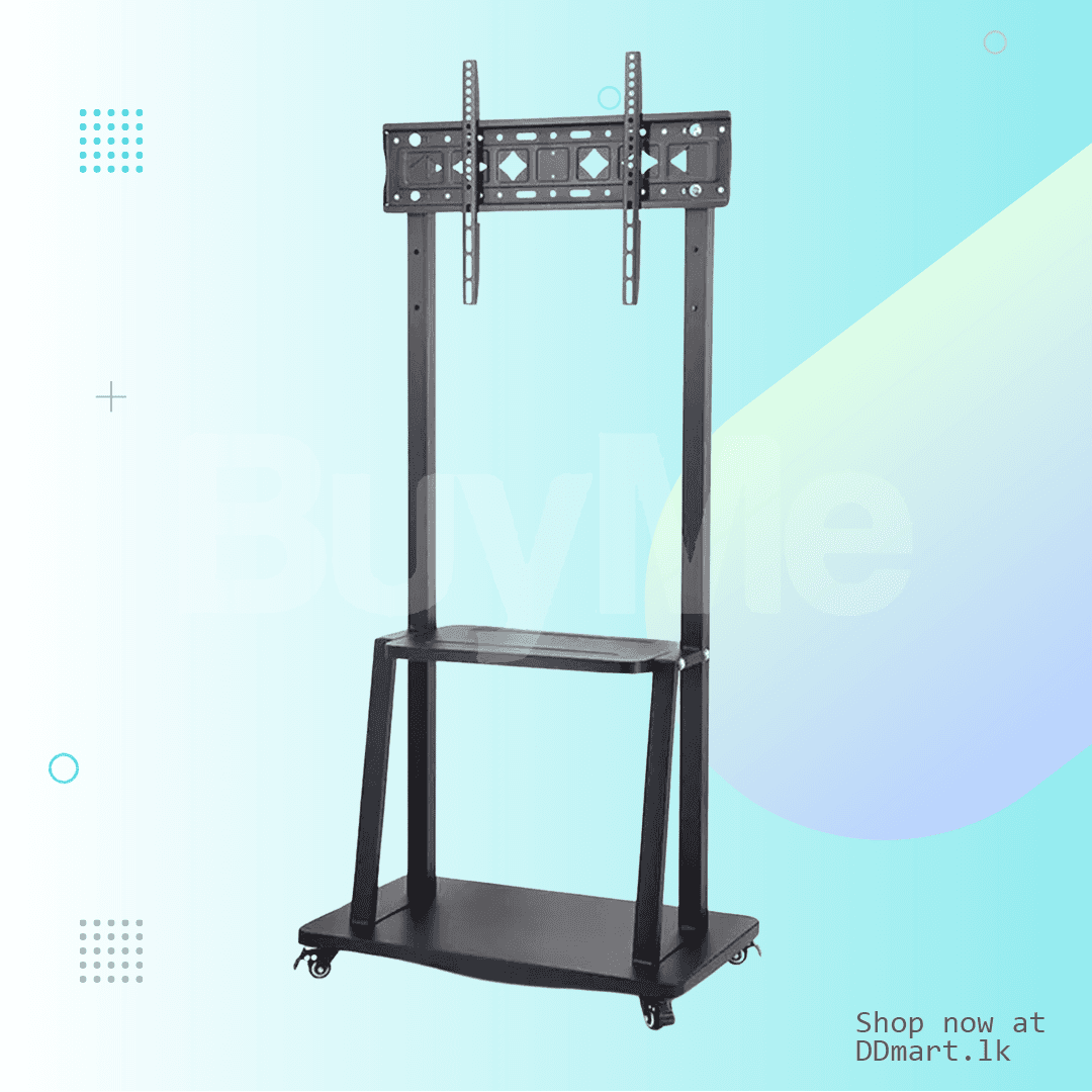 TROLLEY MOVABLE TV STAND BRACKET FOR 32″-75″