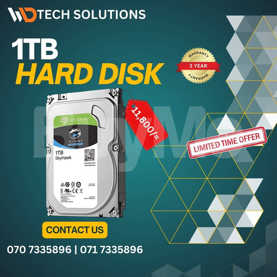 1TB HARD DISK