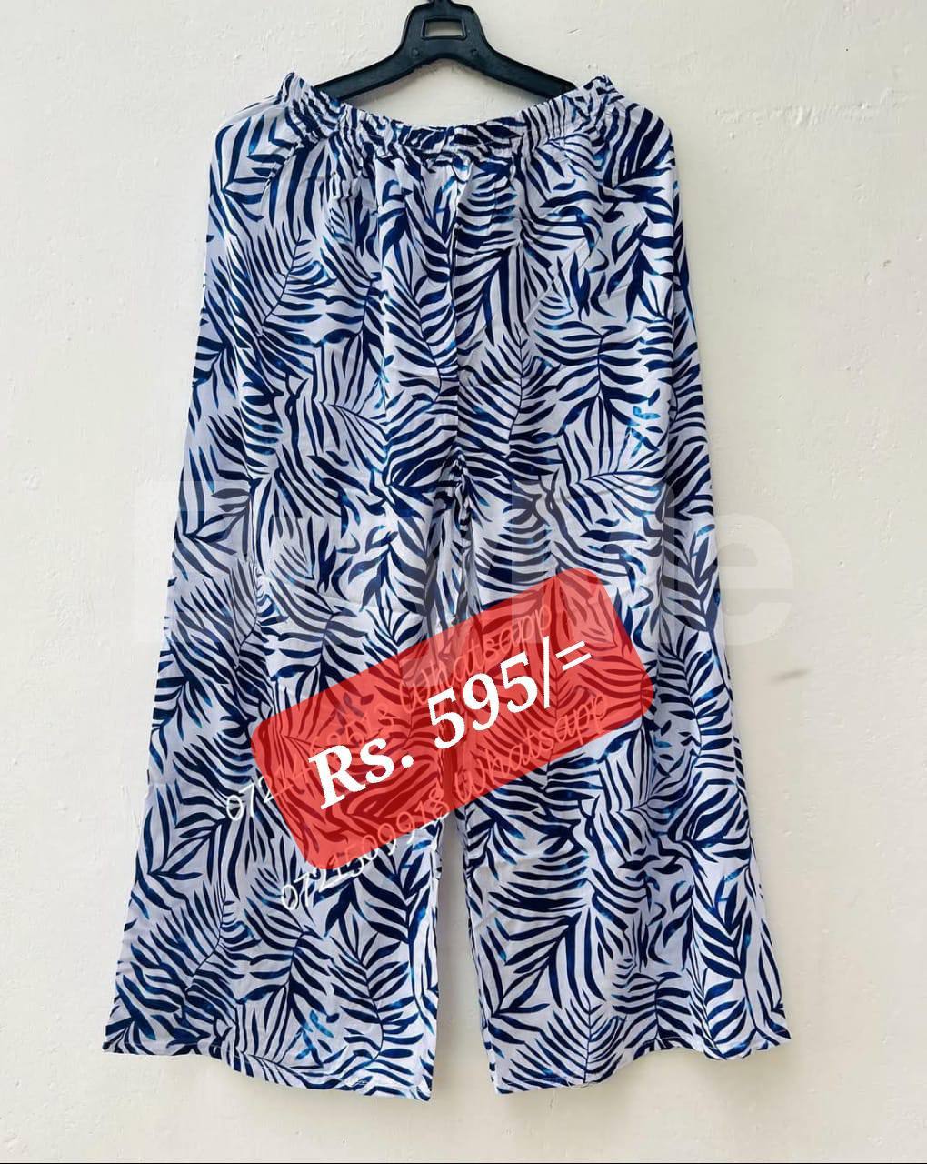 VISCOSE LONG PANTS DESIGN