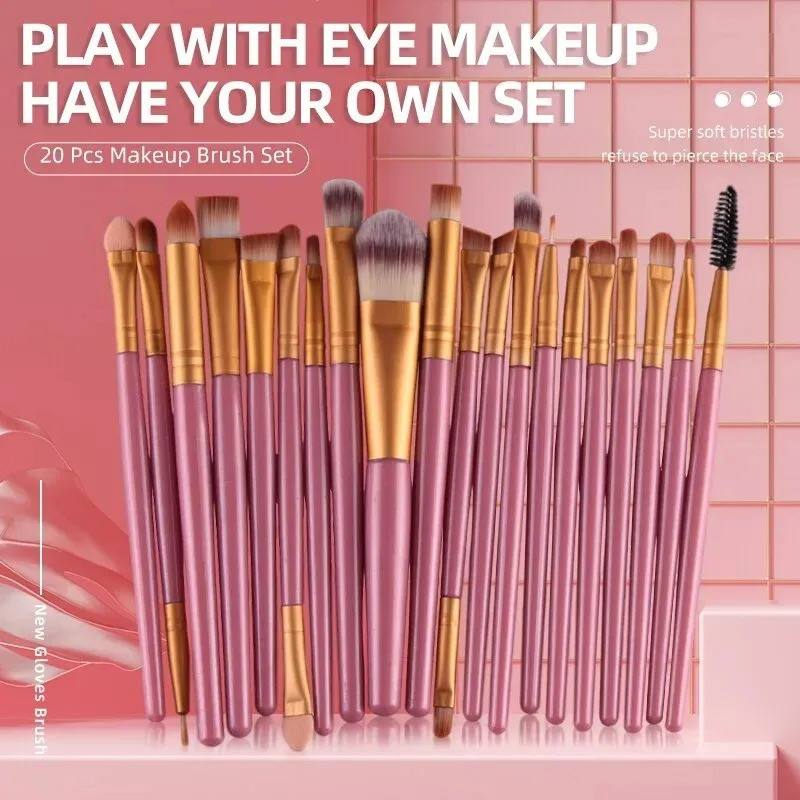 20 PCS MAKEUP BRUSH SET
