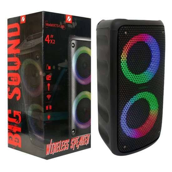 KTS-1266 4 INCH TWIN BLUETOOTH SPEAKER