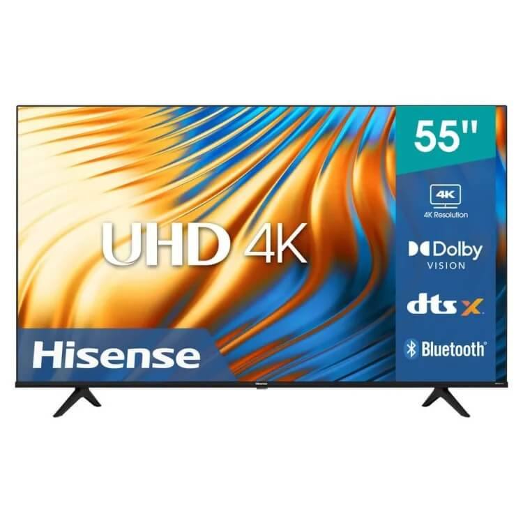 HISENSE 55″ CLASS A6 SERIES LED 4K UHD SMART GOOGLE TV