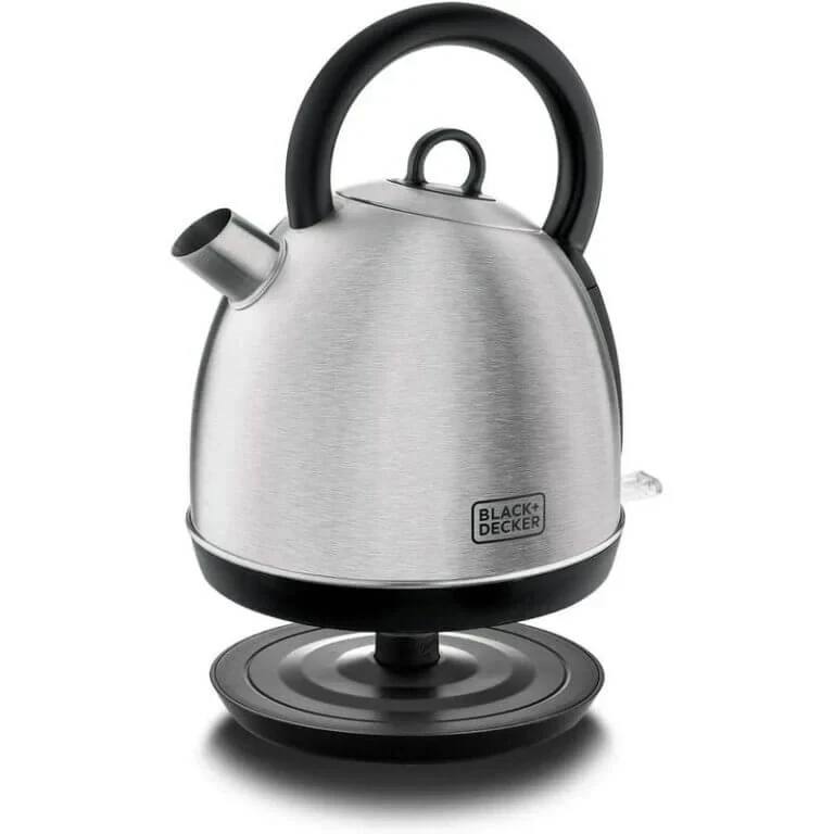 BLACK + DECKER 1.7L STAINLESS STEEL DOME KETTLE