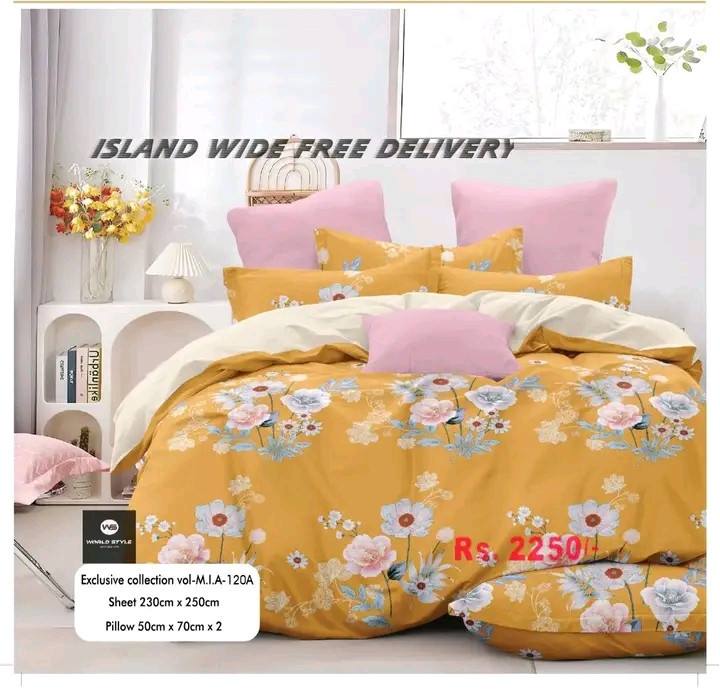 PILLOW SET DESIGN WITH BEDSHEETS