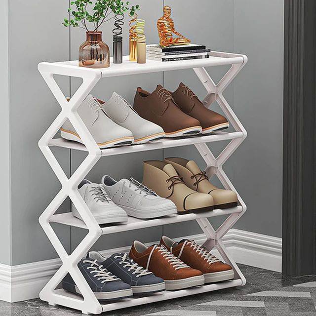 X TYPE SHOE RACK (P01090)