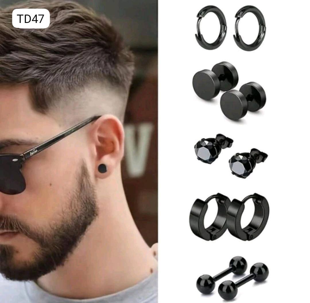 MEN EARRINGS ජෝඩු පහම