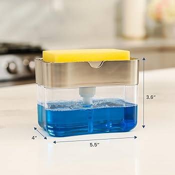 SOAP PUMP AND SPONGE