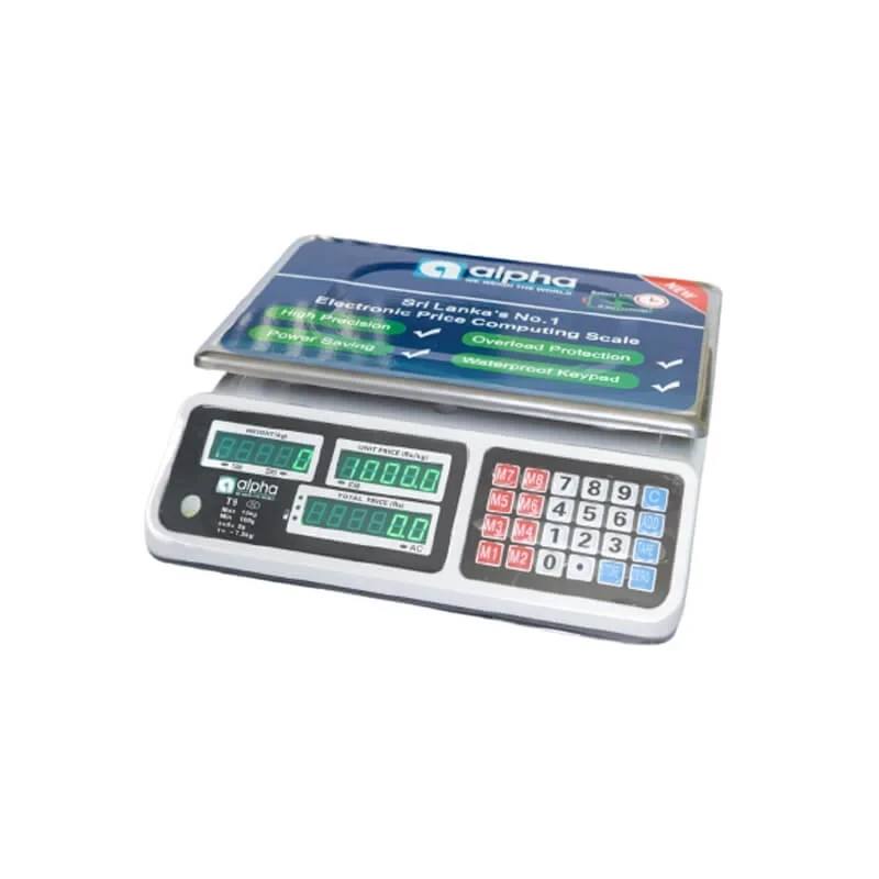 ALPHA ELECTRONIC PRICE COMPUTING SCALE T9