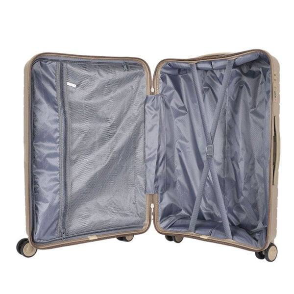 BYILALBAO POLYPROPYLENE TRAVEL LUGGAGE BAG LIGHT BLUE – MEDIUM