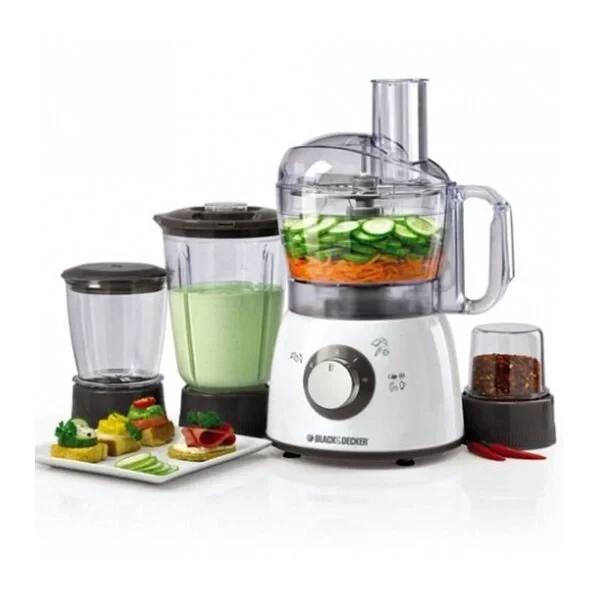BLACK+DECKER FOOD PROCESSOR WITH BLENDER, MINCER, GRINDER FX400BMG-B5