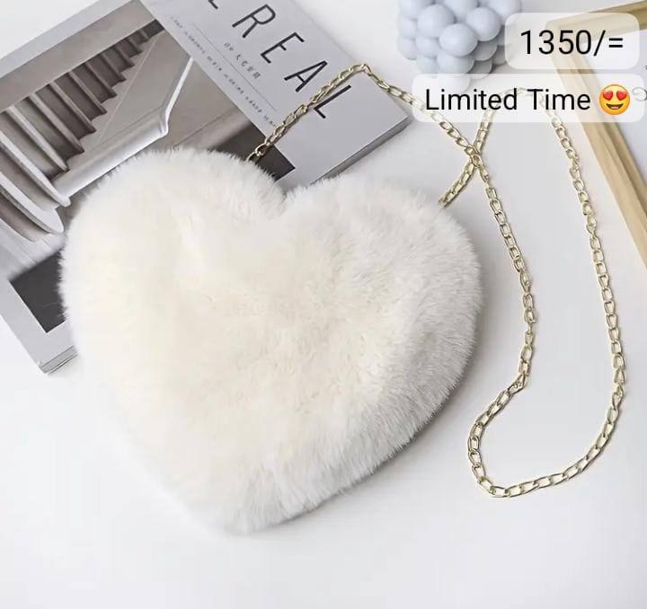 HEART DESIGN HANDBAG