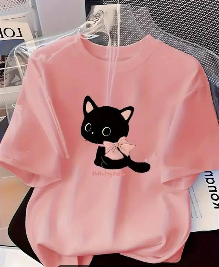 BAGGY T SHIRT - SALMON PINK