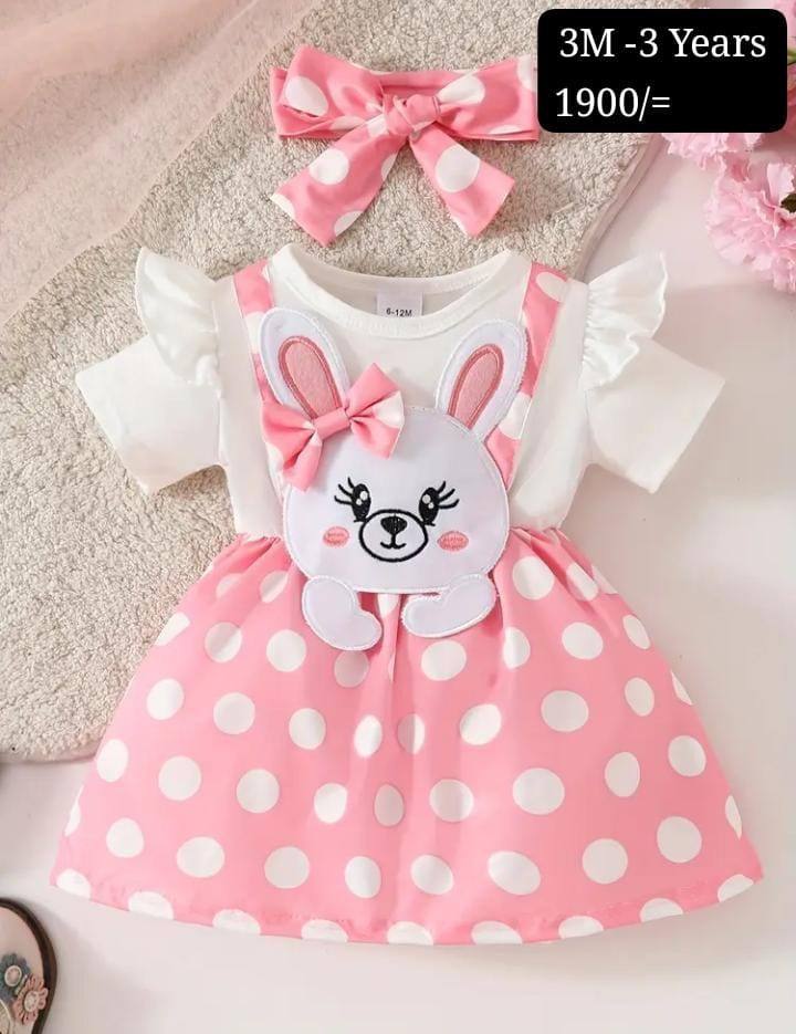 PINK DESIGN FROCK DESIGN