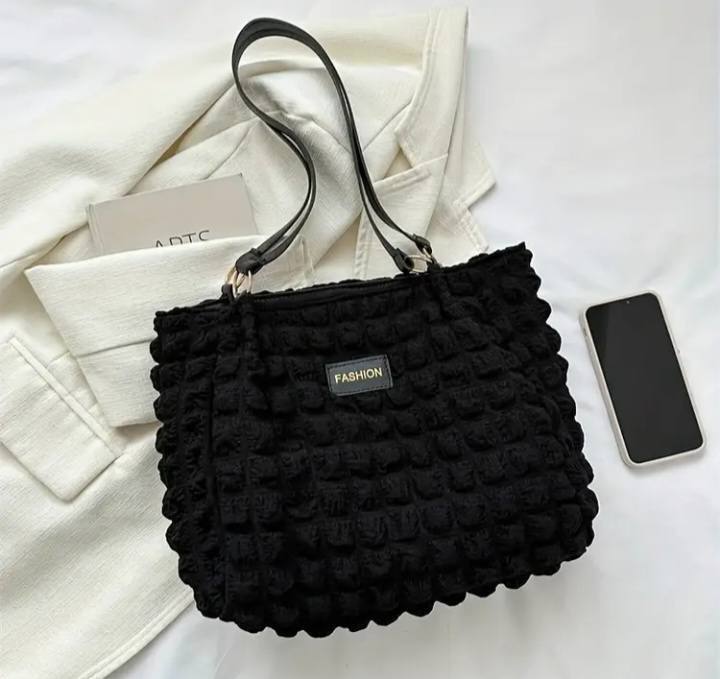 FASHIONABLE BLACK DESIGN MINI HANDBAG COLLECTION