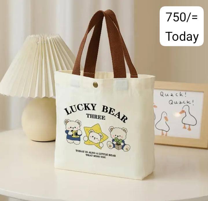 LUCKY BEAR HAND BAG DESIGN