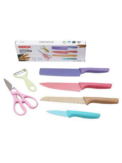KITCHEN KNIFE SET COLOURS