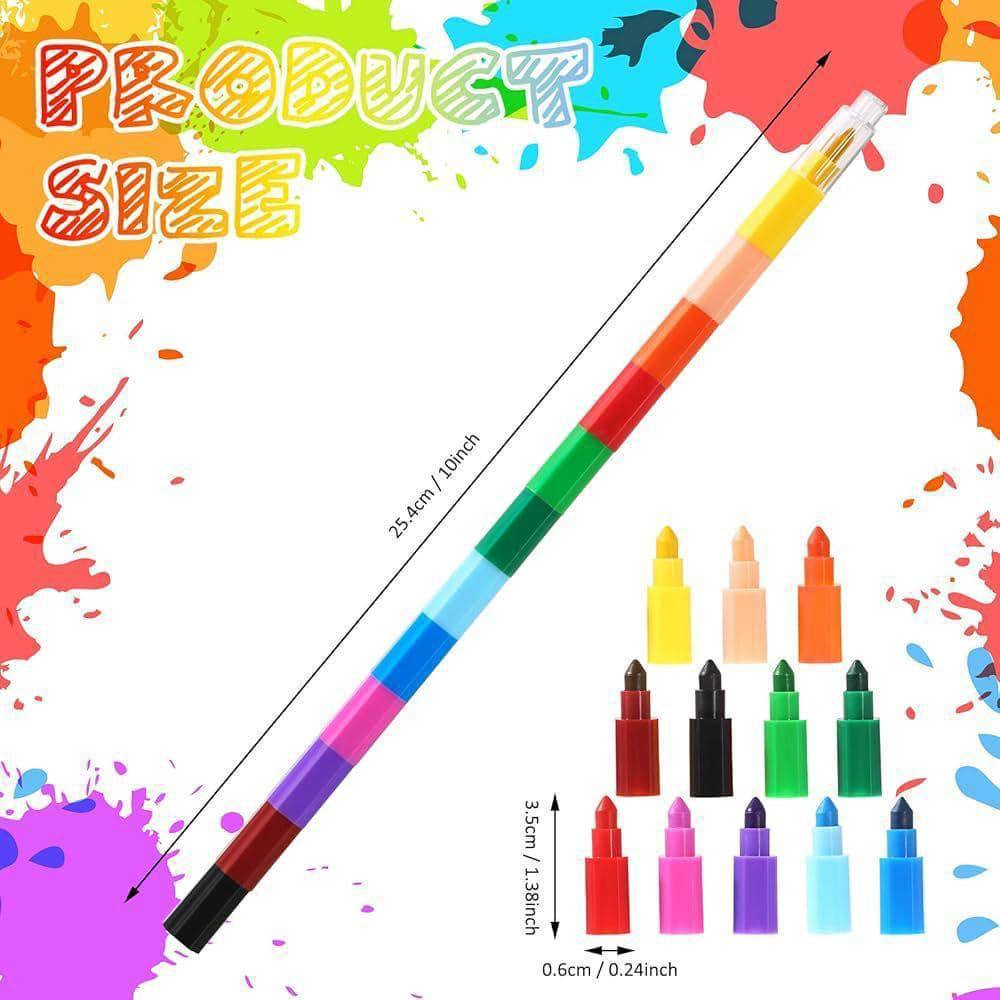 12 COLORS CRAYONS