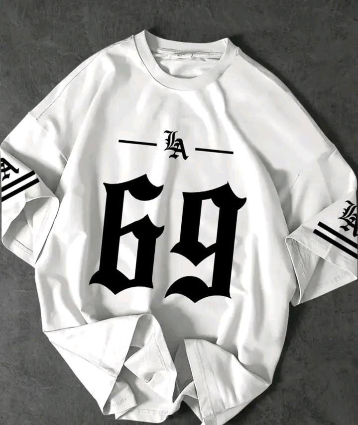 WHITE 69 DESIGN LADIESBT SHIRT