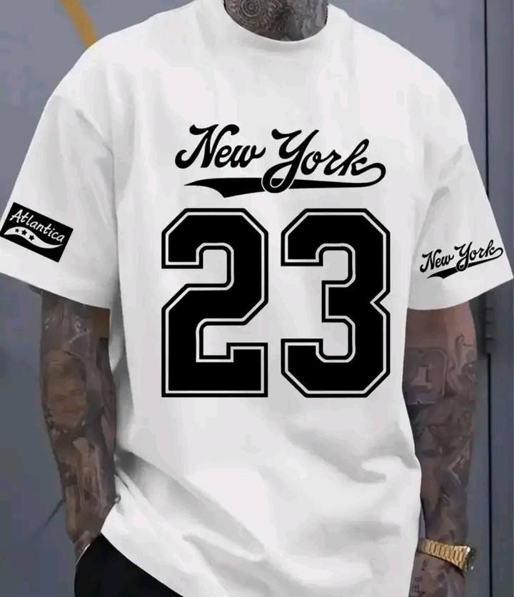 WHITE MEN'S T SHIRT