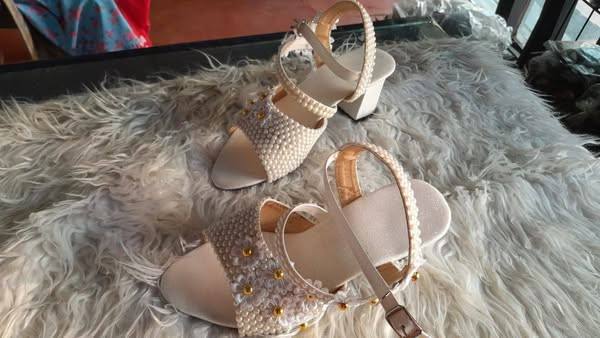BRIDAL HEELS PINK