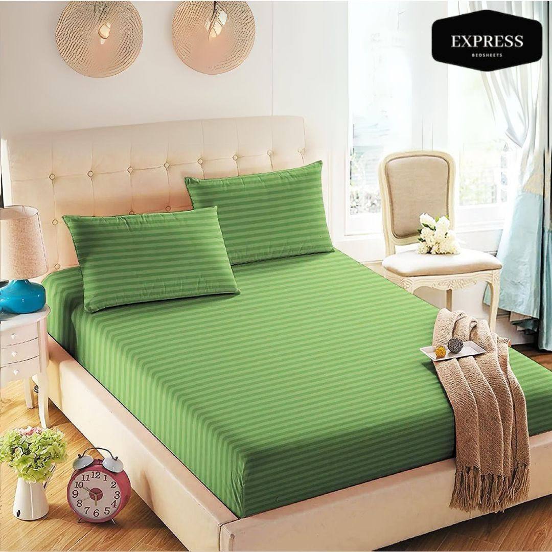 BED SHEET GREEN