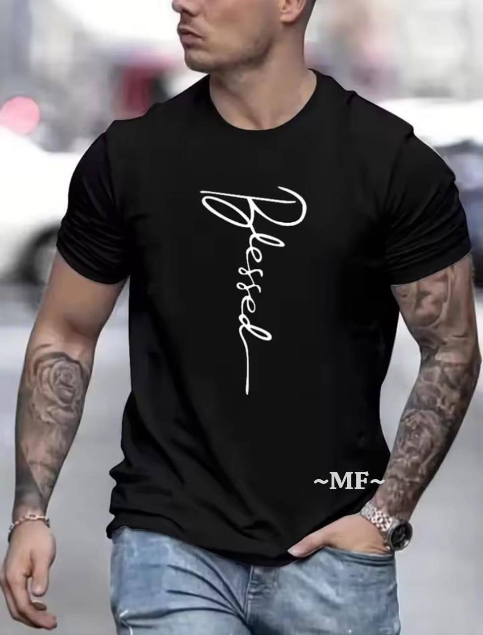 DAZZLING MEN'S TEE - BLACK