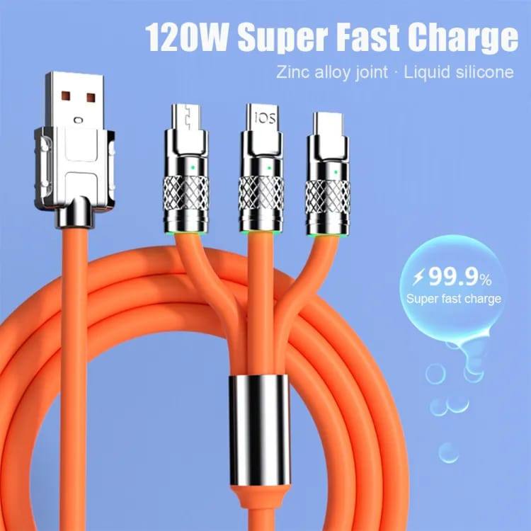 3 IN 1 FAST CHARGING CABLE