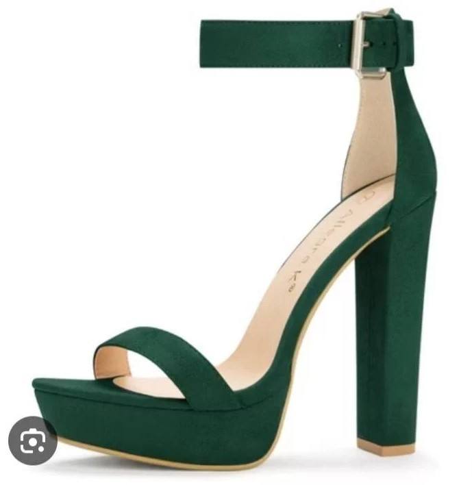 HEELS GREEN LADIES