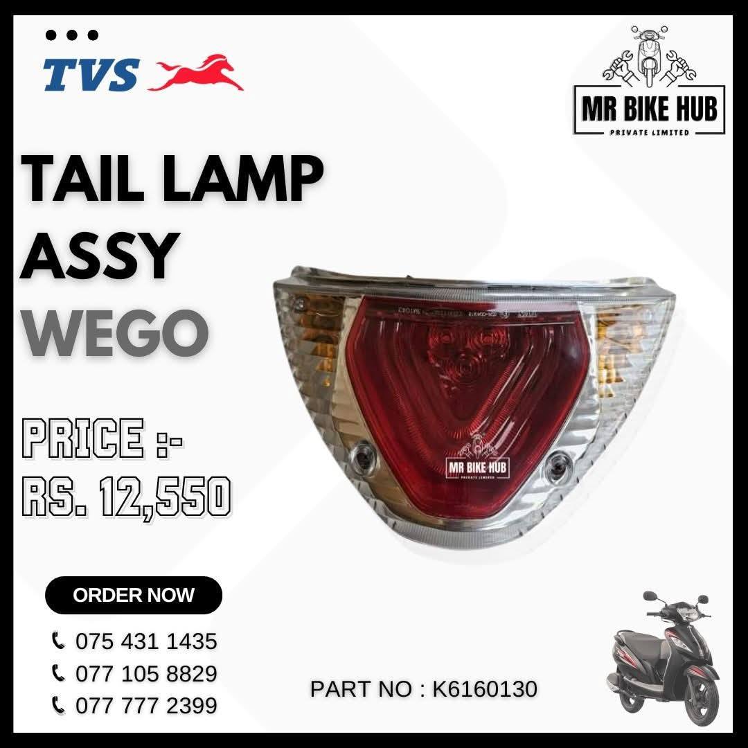 TVS TAIL LAMP ASSY WEGO