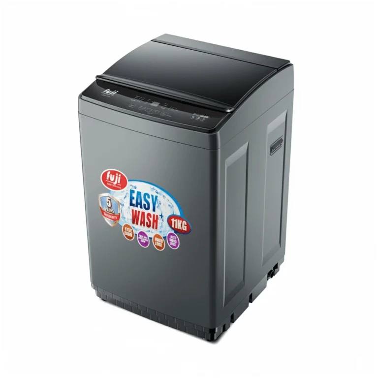 FUJI TOP LOADING WASHING MACHINE WITH WOBBLE TECHNOLOGY 11KG – FJ11-1211 [SPACE GRAY]