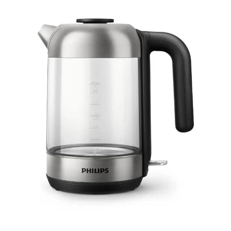PHILIPS 5000 SERIES GLASS KETTLE – LIGHT, 1.7 LITRE – HD9339/80