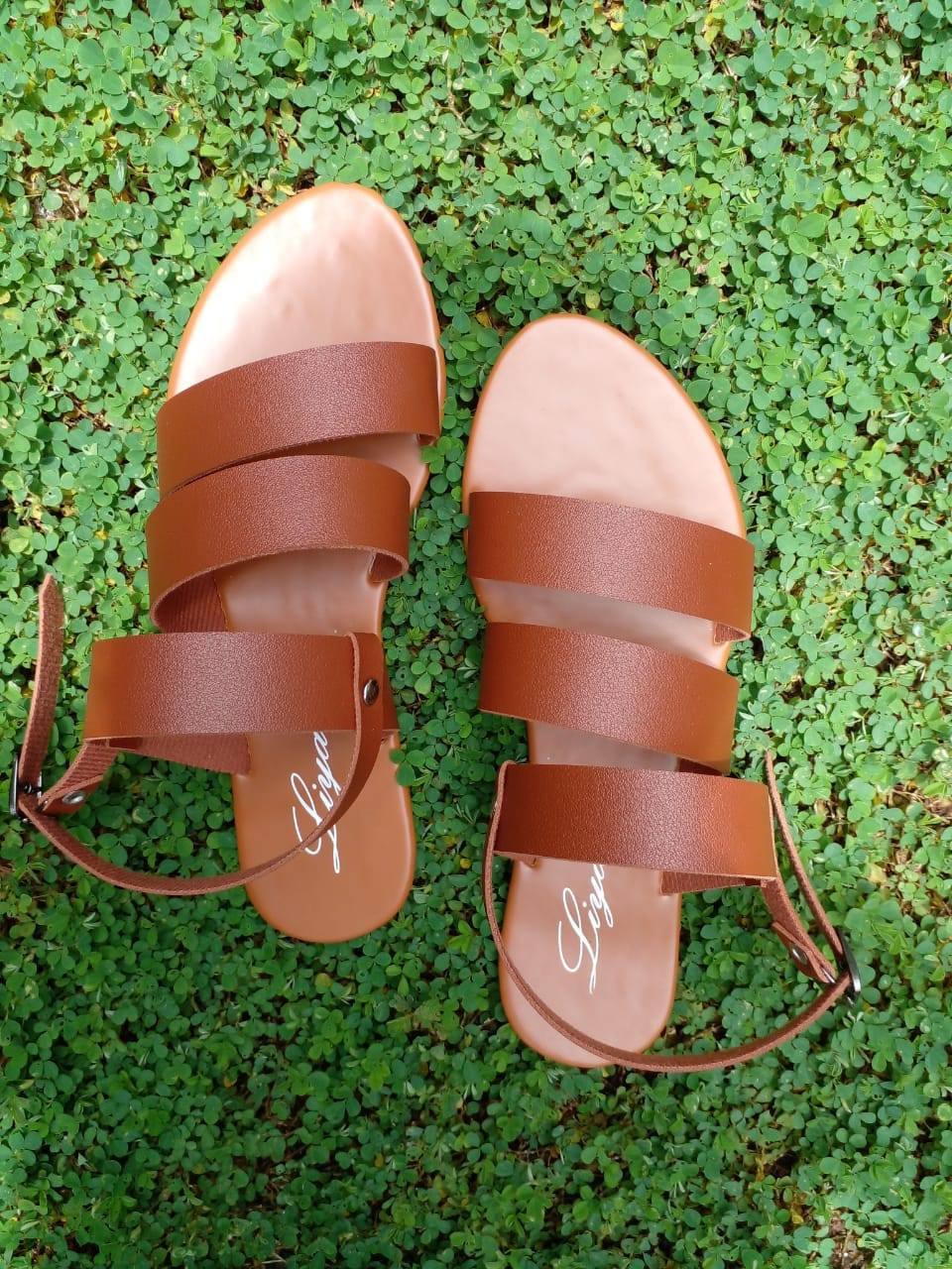 BROWN SANDALS