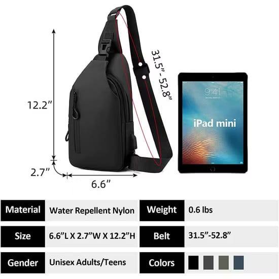 MINIMALIST CHEST BAG