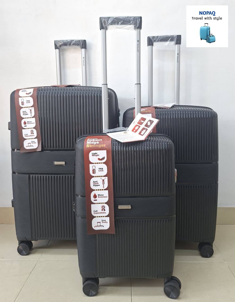 TRAVEL KING PP LUGGAGE BAGS AVAILABLE FOR SALE