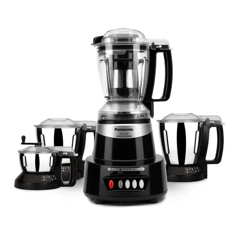 PANASONIC AV SUPER WET AND DRY MIXER GRINDER 4 JARS (CHARCOAL BLACK) – MX-AV425-B