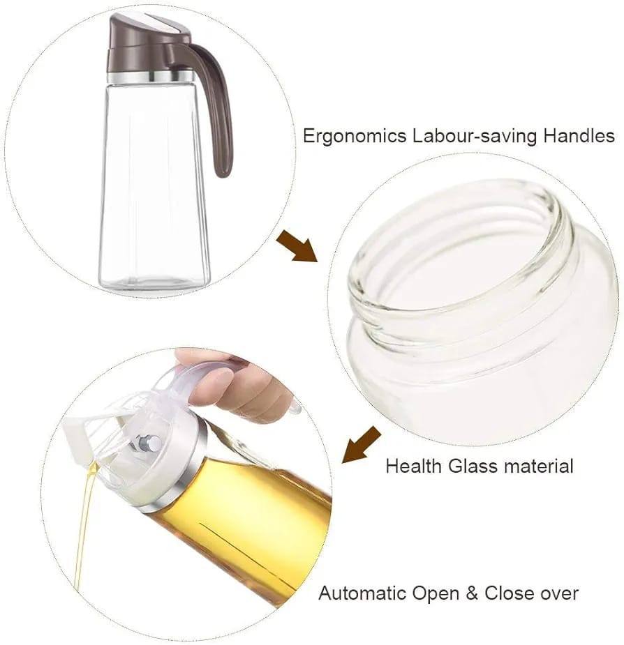 2PCS AUTOMATIC GLASS OIL CONTROL POT FOR SALE