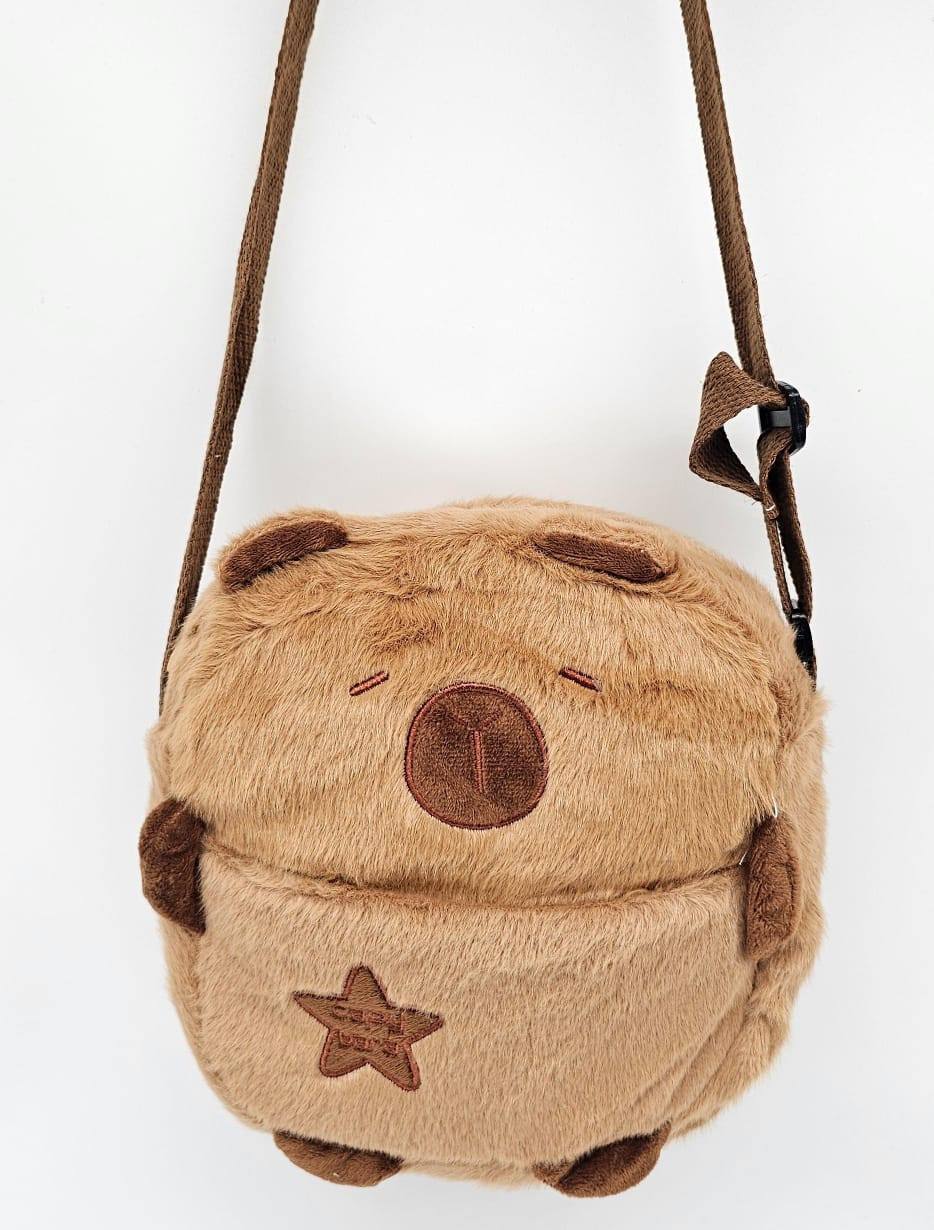 LABUBU CUTE BUNNY PLUSH CROSSBODY BAG FOR GIRLS