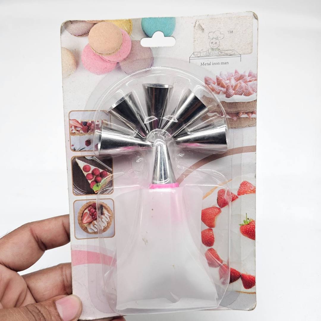 6PCS CAKE NOZZLE SET AVAILABLE