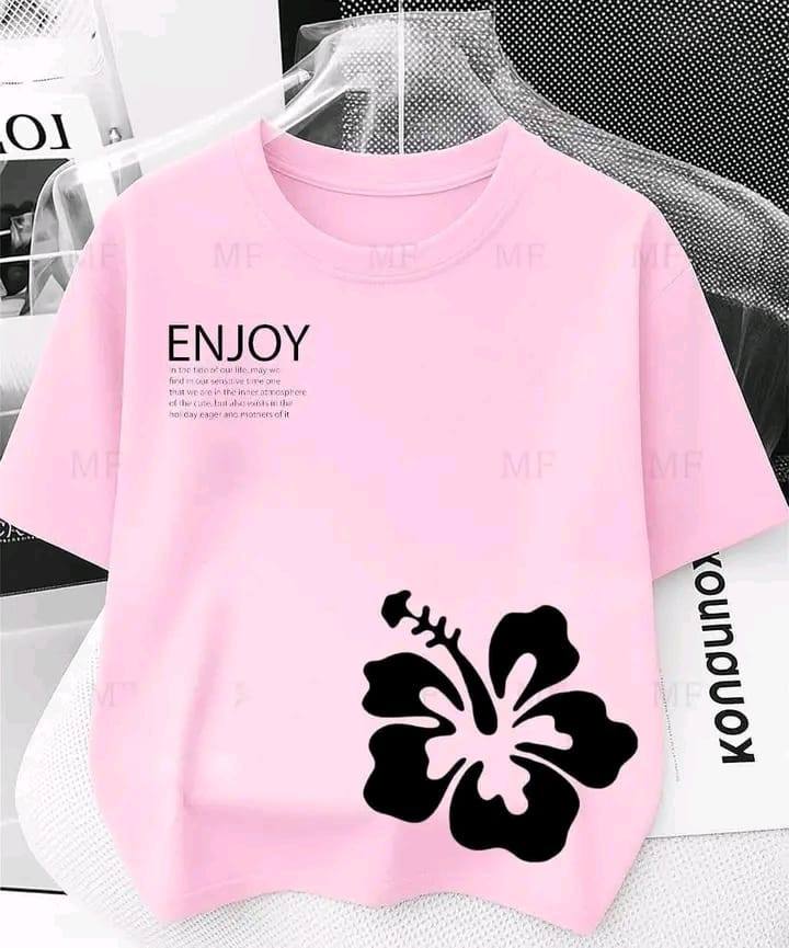 PINK DESIGN LADIES T SHIRT COLLECTION