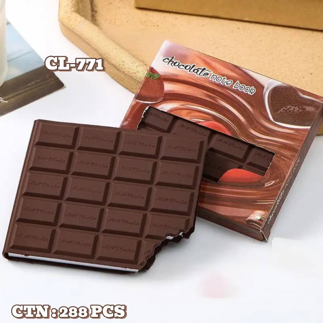 CHOCOLATE NOTE BOOK