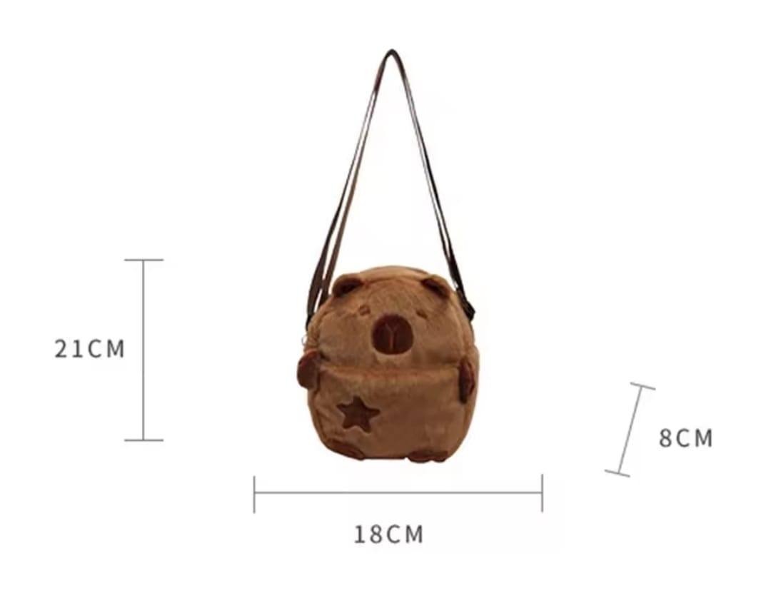 ZIPPER CAPYBARA SHOULDER BAG AVAILABLE FOR SALE