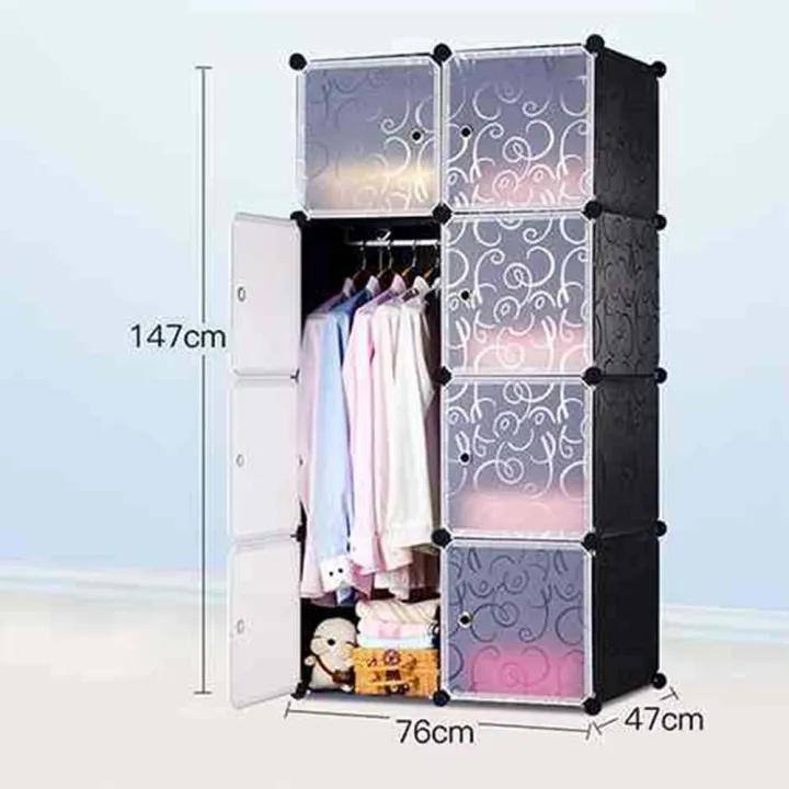 DIY 8 CUBE WARDROBE AVAILABLE FOR SALE