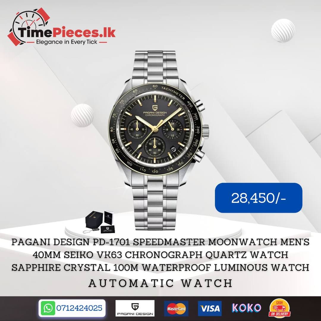 PAGANI DESIGN PD-1701 SPEEDMASTER MOONWATCH