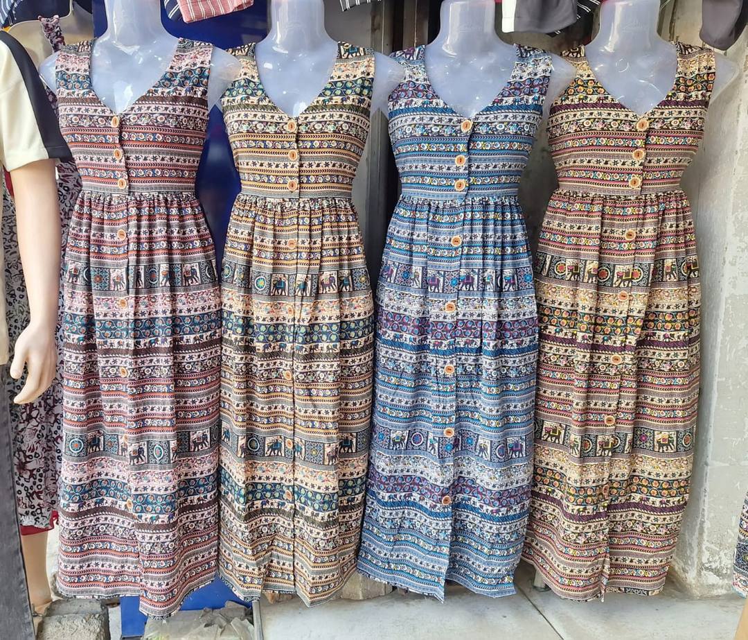 PRINTED FROCK AVAILABLE FOR SALE