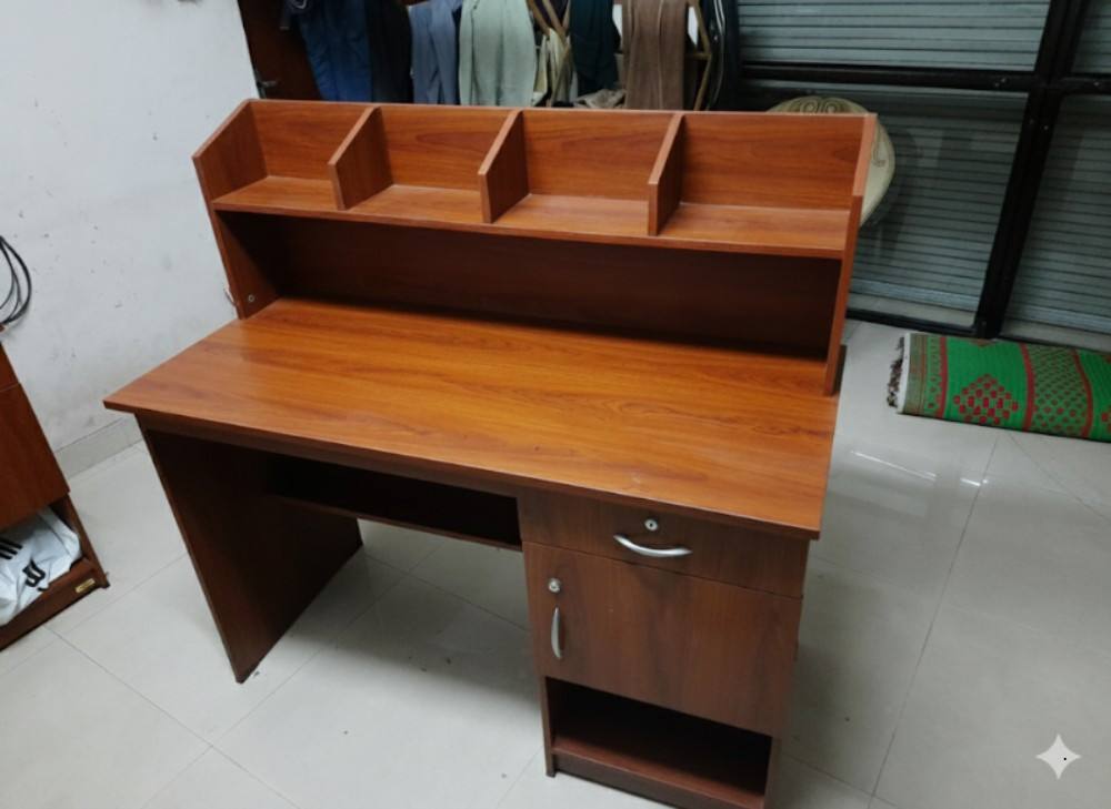 DURABLE ARPICO TEAK-TONE STUDY TABLE AVAILABLE
